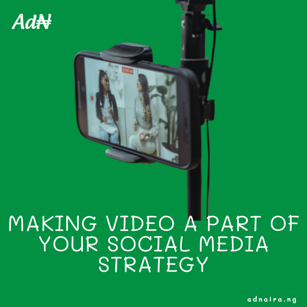 Making Video a Part of Your Social Media Strategy